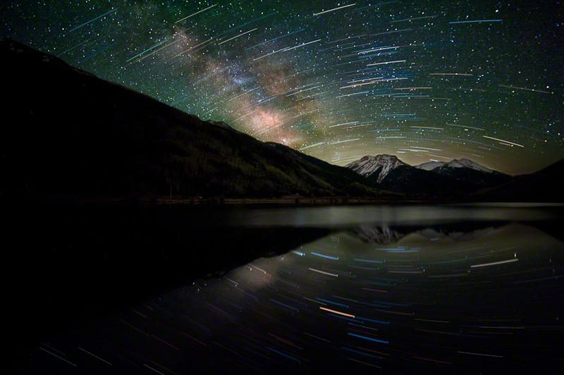 Celestial Rotation In The Colorado San Juans