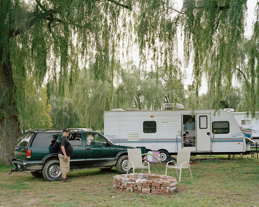 Bob & Theresa, Lee's Trailer Park, Saratoga Springs, NY 10_17_12 001