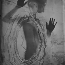 26_Renata Vogl_scanned original ferrotypie,let me out, original size 13x10 cm