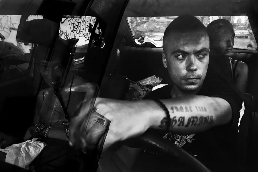 During the period before the Olympic Games; Shadows in Greece by Enri Canaj