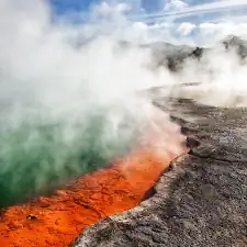 Champagne Pool, New Zealand