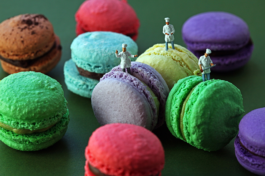 macaron team 900px by Christopher Boffoli