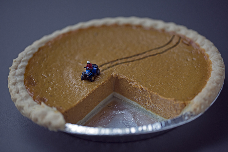 pumpkin pie ATV 900px by Christopher Boffoli