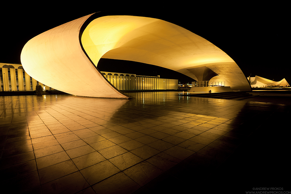 Praça Duque de Caxias at Night, Brasilia