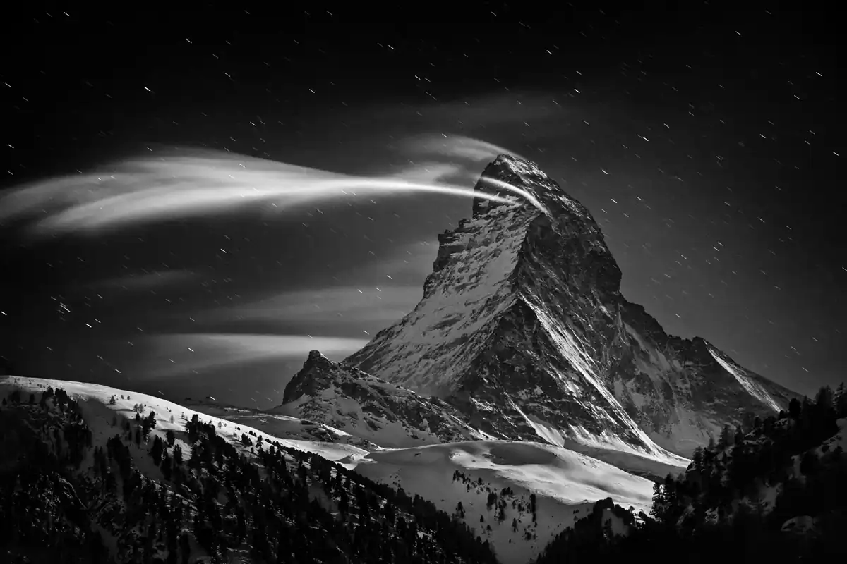 Portrait of the Matterhorn by Nenad Saljic