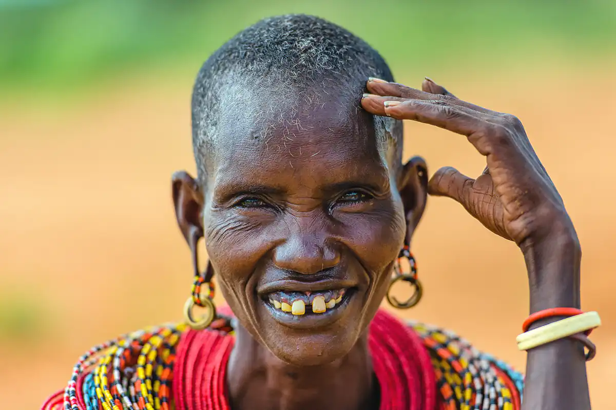 African Samburu Women by Marja Schwartz