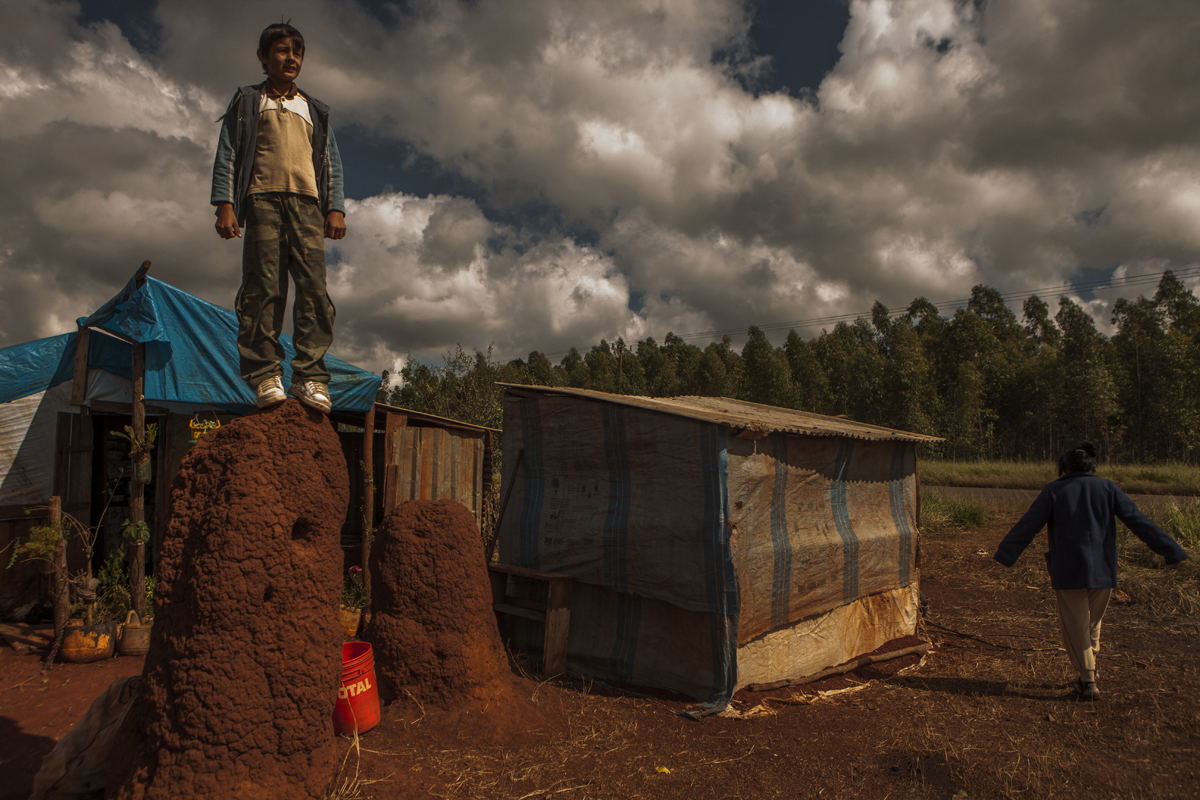 MS 164. Sem Terra. Ponta Porã, Mato Grosso do Sul.