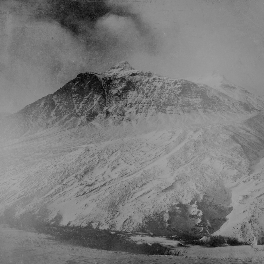 Snowy crest, East Iceland.