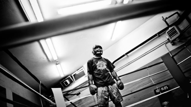 Amateur boxers; The fight by Lorenzo Masi