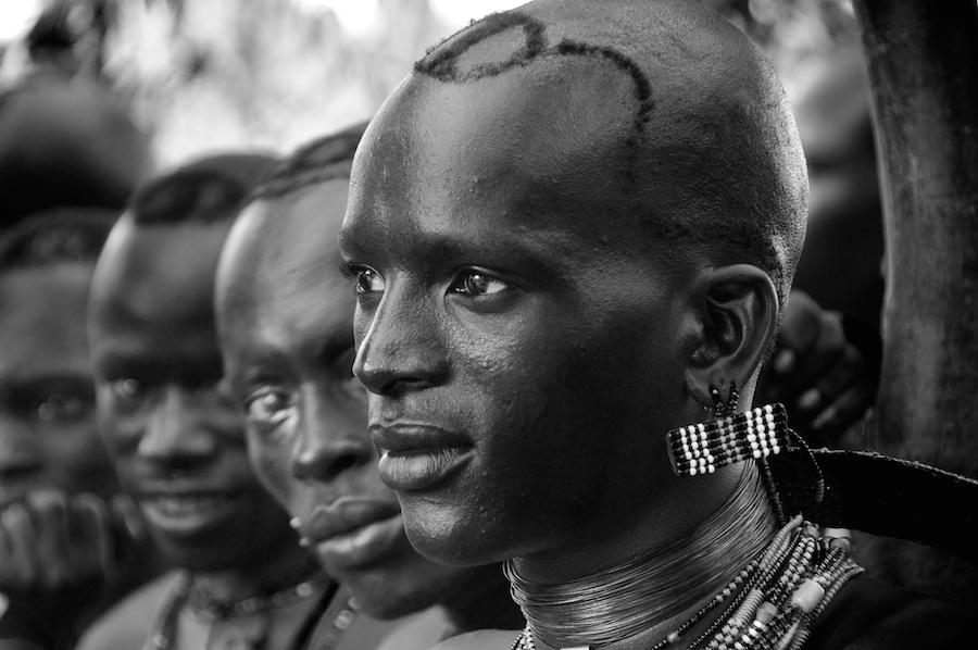 Young men of the Hamar tribe, Omo, Ethiopia Trevor Cole