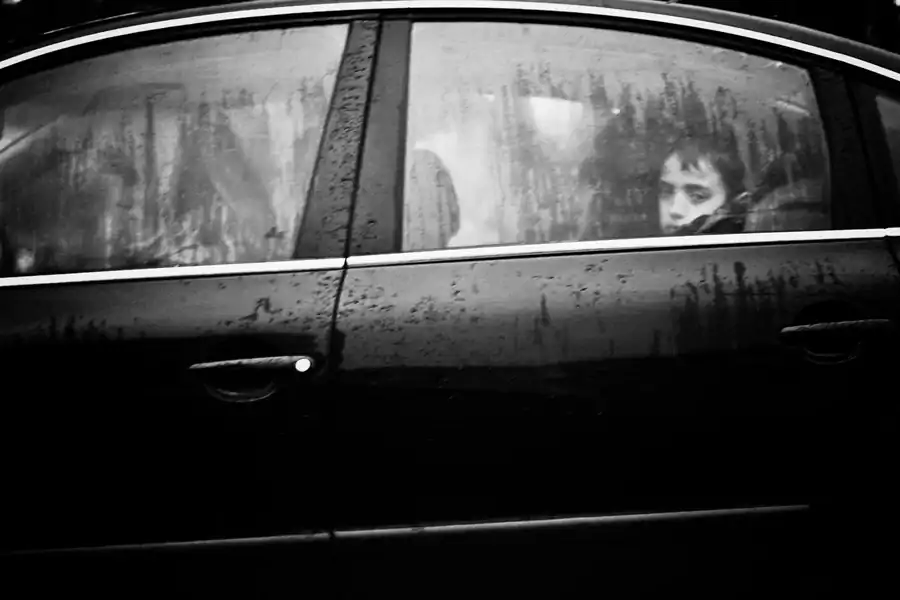 Everyday life; The street by Petros Kotzabasis