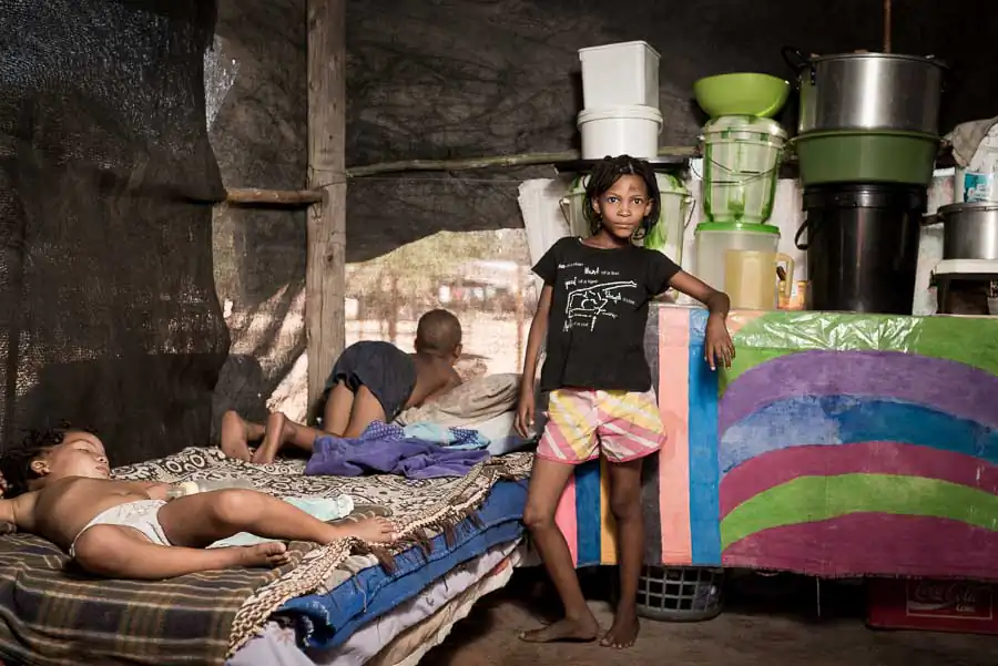Anna-Marie Jacobs and her siblings