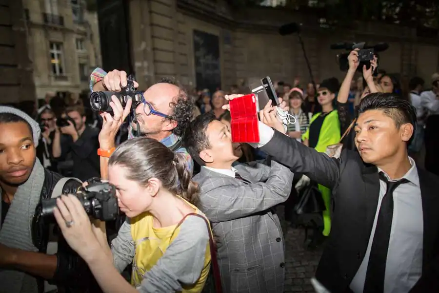 Fashion week; Mode à Paris by Angelo Cirrincione