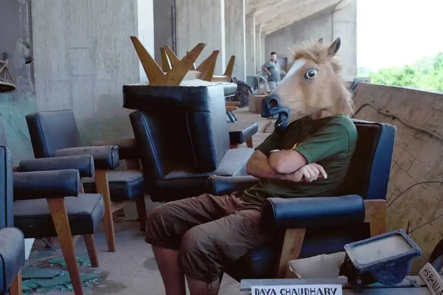 Situational experiment; Horse by Jean Bastien Lagrange