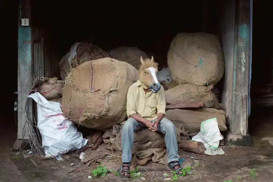 Tirage 3 Horse 40x60 Surreal Portrait / Jean Bastien Lagrange