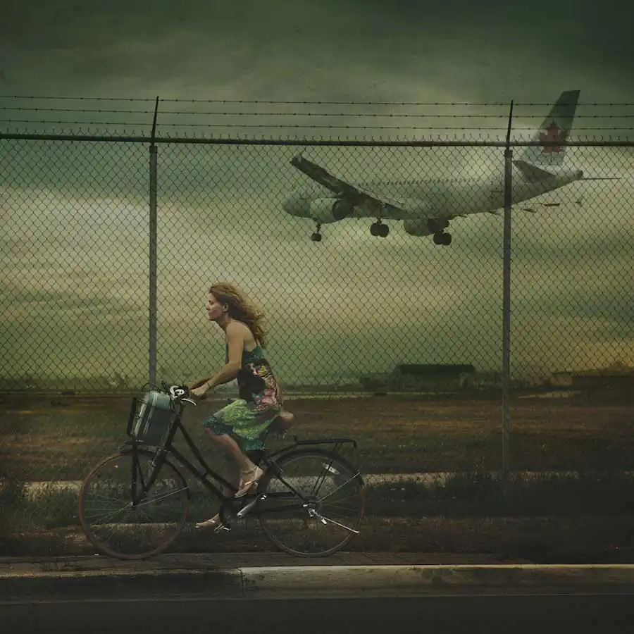 Conceptual portraiture; Footprints Series by Robin Macmillan