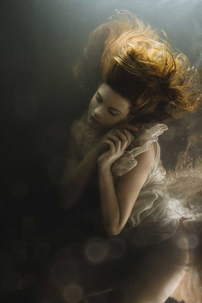 Underwater photography; The water is my creation by Mira Nedyalkova