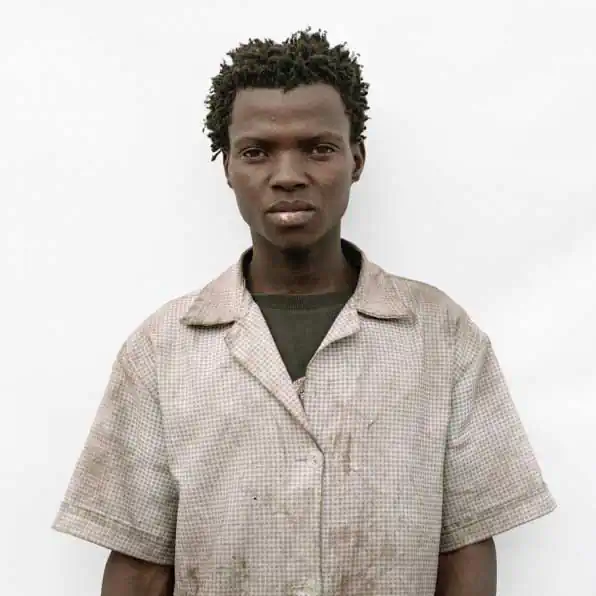 Trolley pushers in Johannesburg by Claudio Rasano