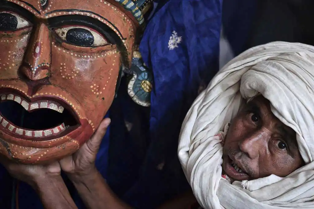 Spiritual Mask by Arunima Mondal