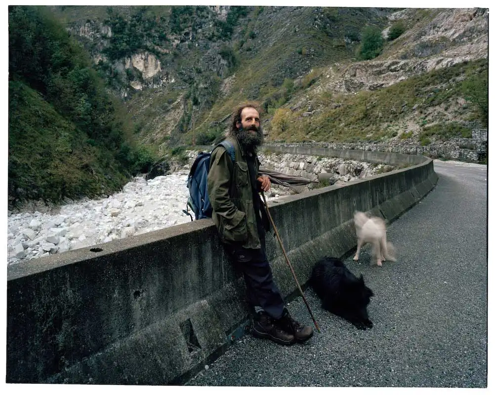 About the world of marble; An Empty Valley by Ettore Moni