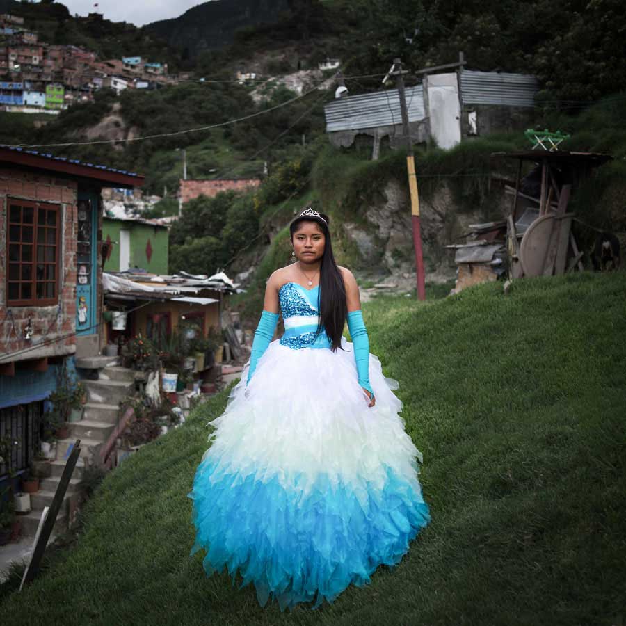 Brenda Lizeth Correa, Bogota, November 2014 Brenda’s parents are both recyclers. They saved money for more than 3,5 years and spent more than 6,5 millions pesos (nearly 3000 US$) to organize the celebration. 150 people were invited. Brenda wants to become a surgeon 