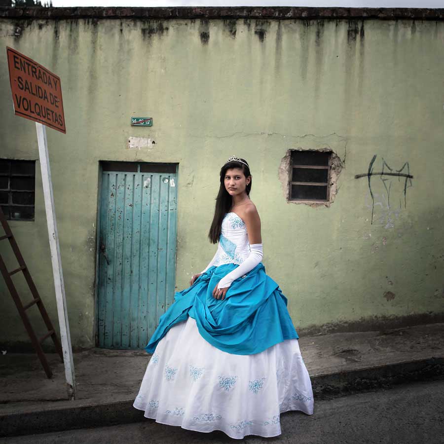 Iasbleidy Bogota, November 2014 The "Quinceañera" of Iasbleidy was a surprise party organized by her parents. When asked his parents when they prepare for this feast, they answer that it's been over 15 years... 