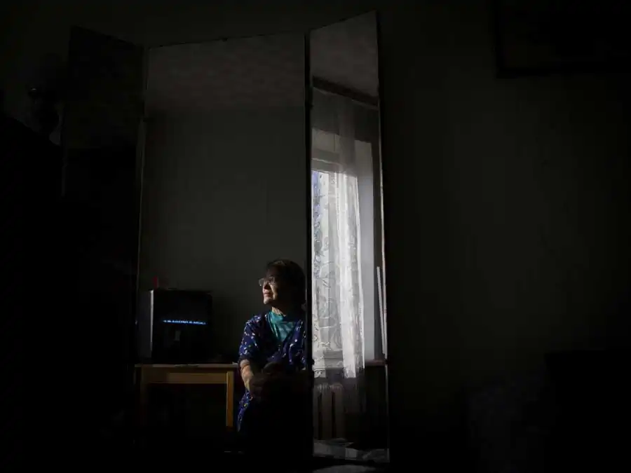 Funeral dress by Kristina Syrchikova