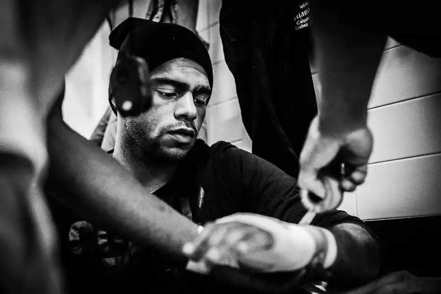 Violent blows; Fight by Francisco Salgueiro