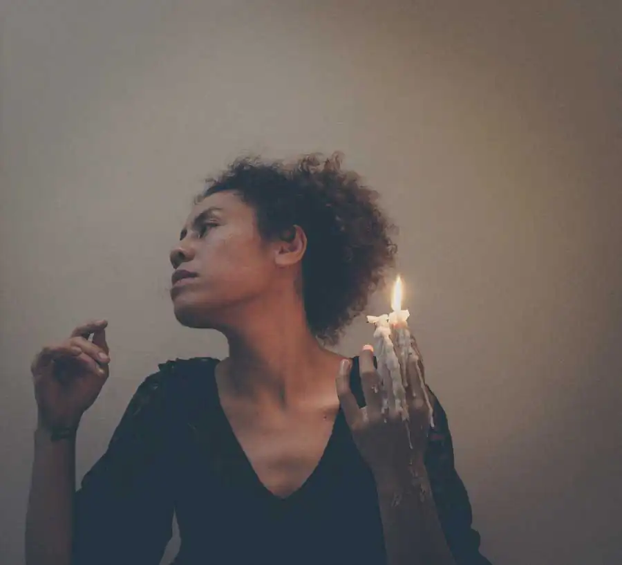 Surreal images; The Black Series by Anastasia Fua