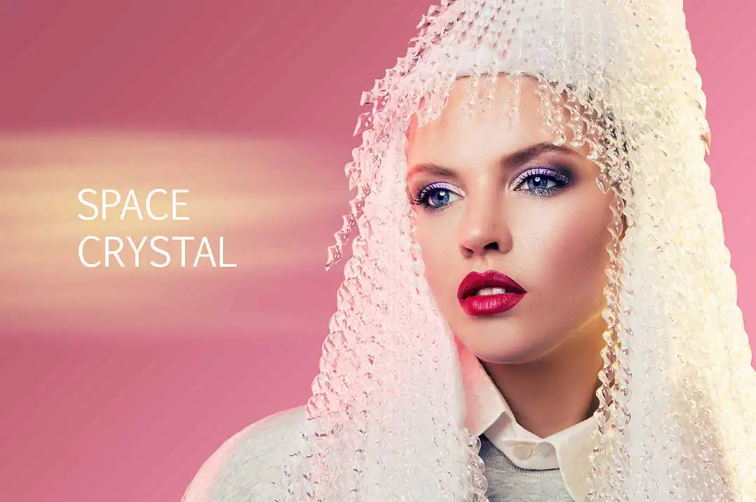 Photo Shoot; Crystal galaxy by Dasha Matrosova