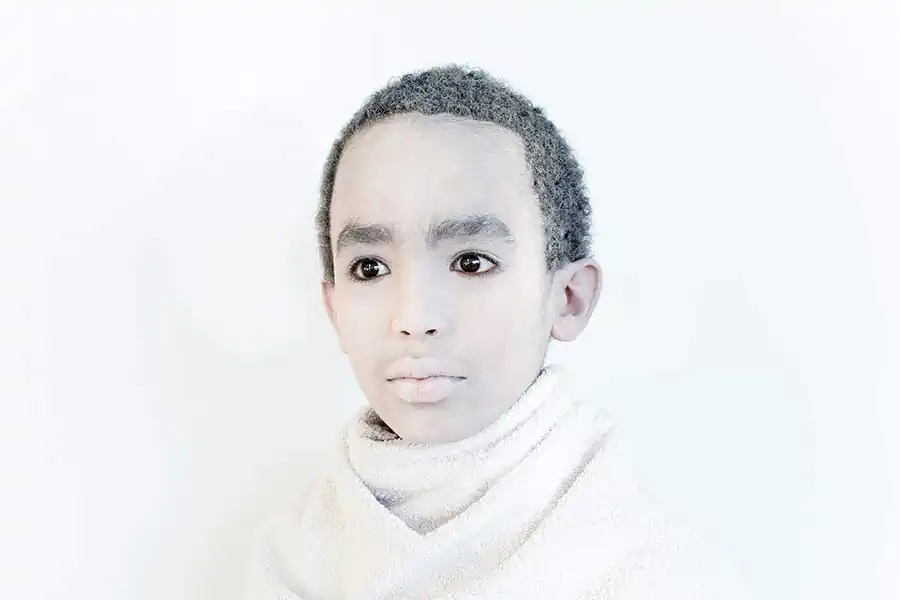 White background : White is not a color by Tine Poppe