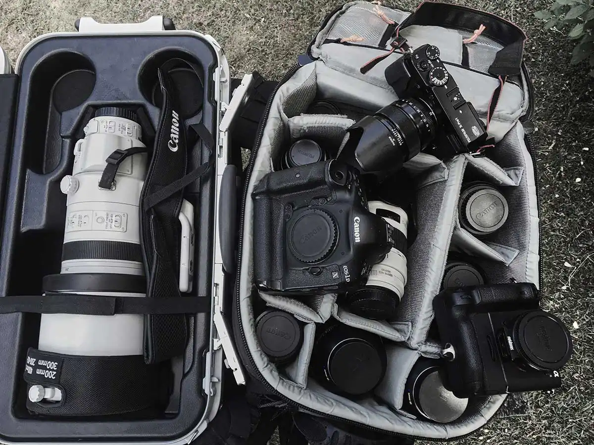Inside the Camera Bag of Jan Møller Hansen