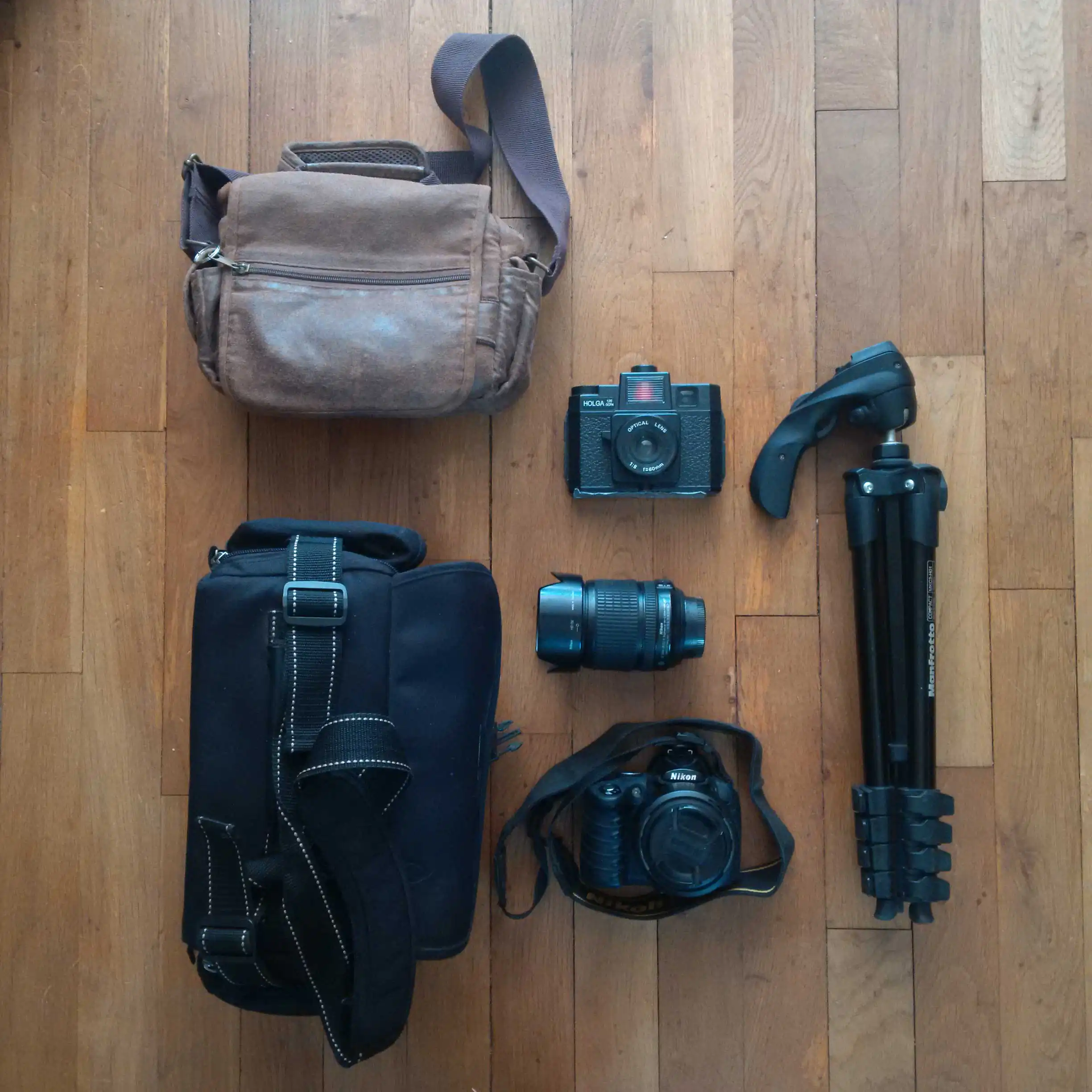 Inside the Camera Bag of Adrien Tache