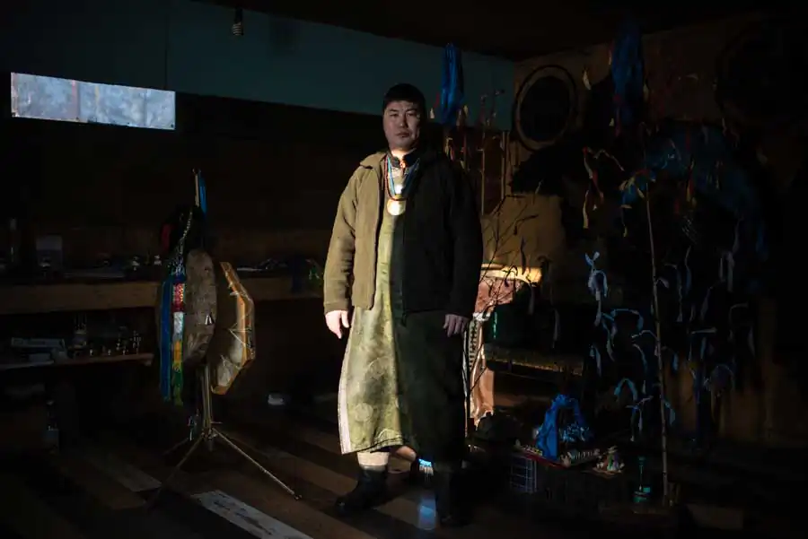 Angarsk city, in the yurt of LROS “Forever blue sky”