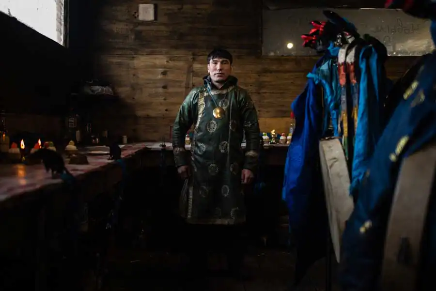 Angarsk city, in the “working” yurt of LROS “Forever blue sky”