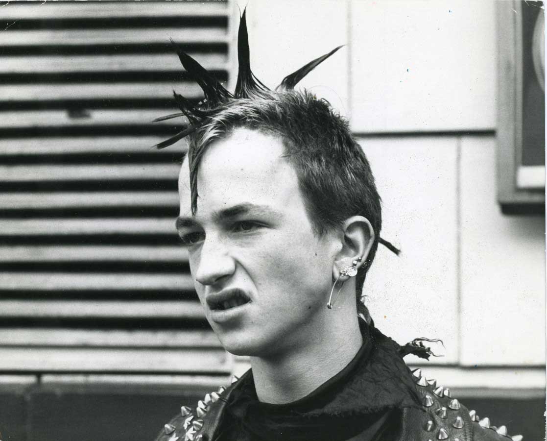 Peter Price, Teenager Punk. Yearbook pg. 53. 1981., © Peter Price. Courtesy of Rex Shutterstock