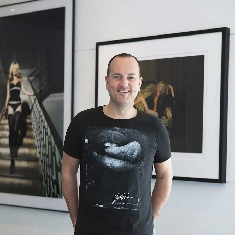 Ghislain Pascal Director of The Little Black Gallery