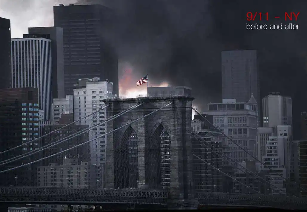 9/11 NY | before and after