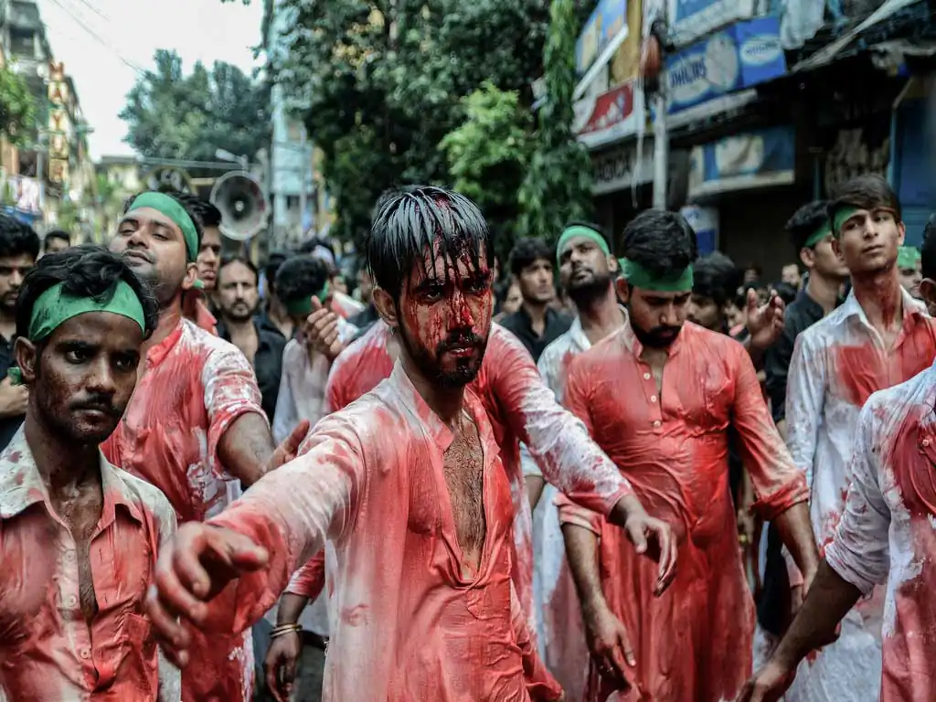 Muharram festival by Debarshi Mukherjee