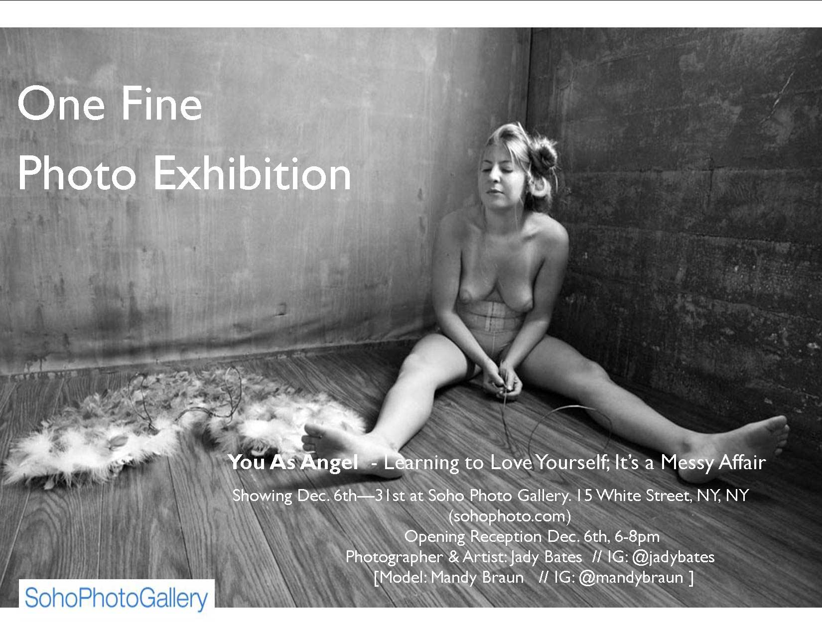 Exhibition ; You As Angel by Jady Bates