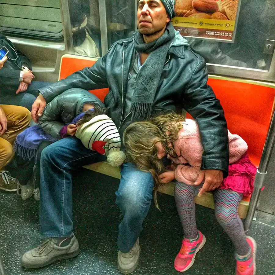 Underground NYC by Leland Bobbé