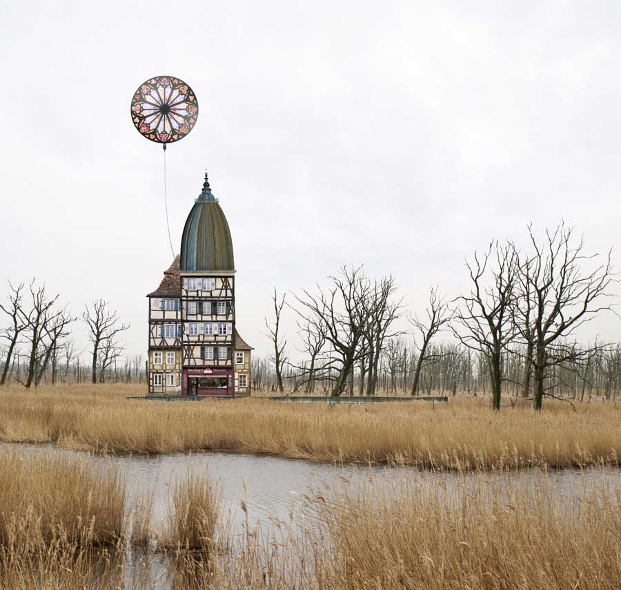 Land of evening | Surreal Architecture | Matthias Jung