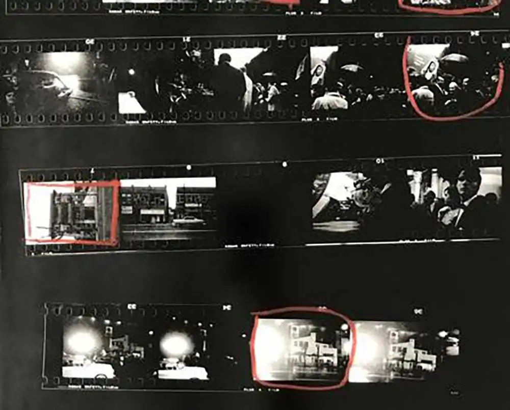 Robert Frank ; American contacts