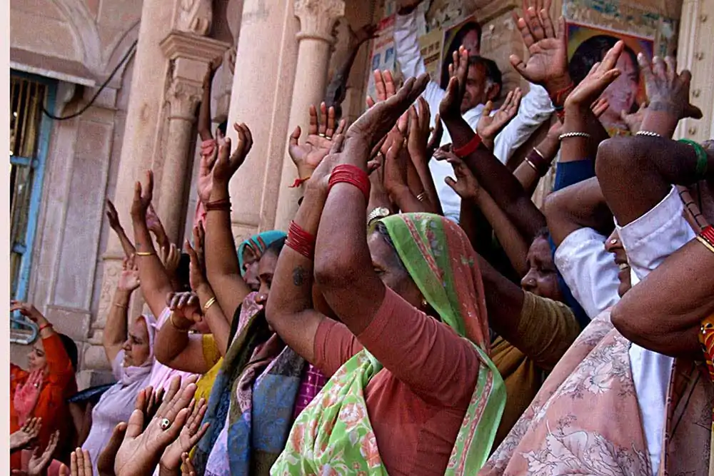 Lath mar Holi by Nilanjan Ray