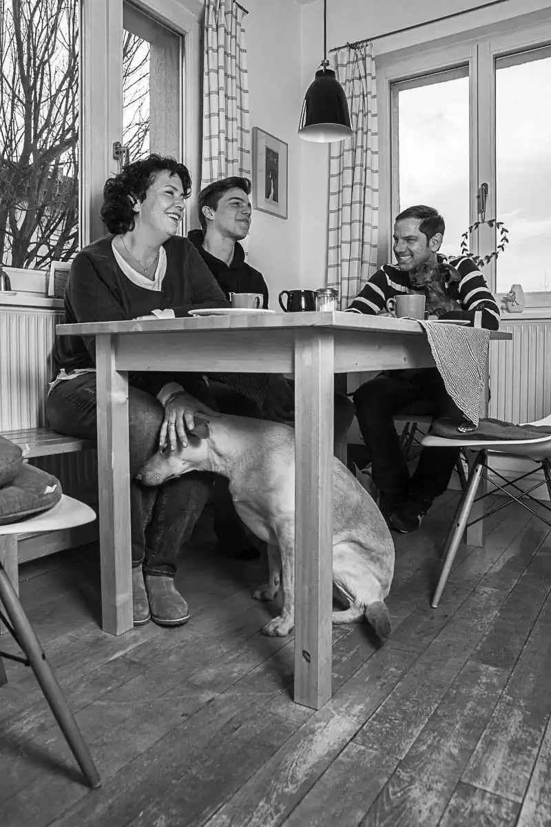 Mom, Dad, Dog by Joachim Michael Feigl