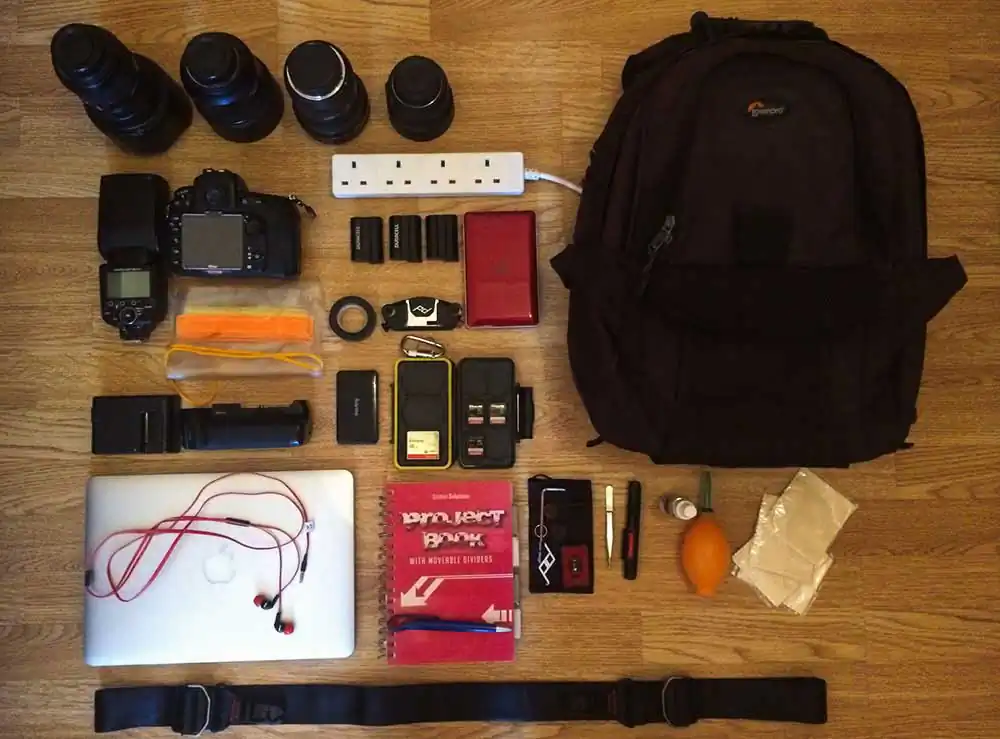 Inside the Camera Bag of Szymon Barylski