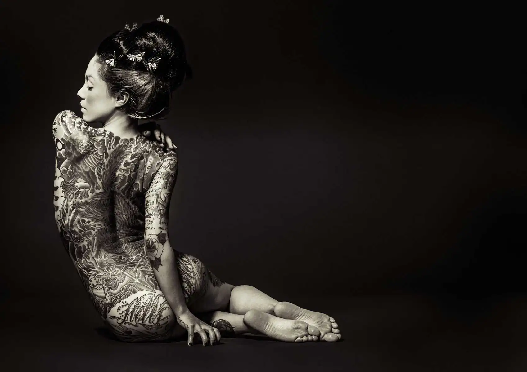 Geisha Ink at the 2017 Venice Biennale.