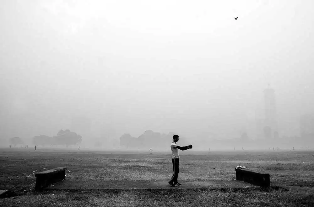 Wandering amidst the urban jungle by Jit Rakshit