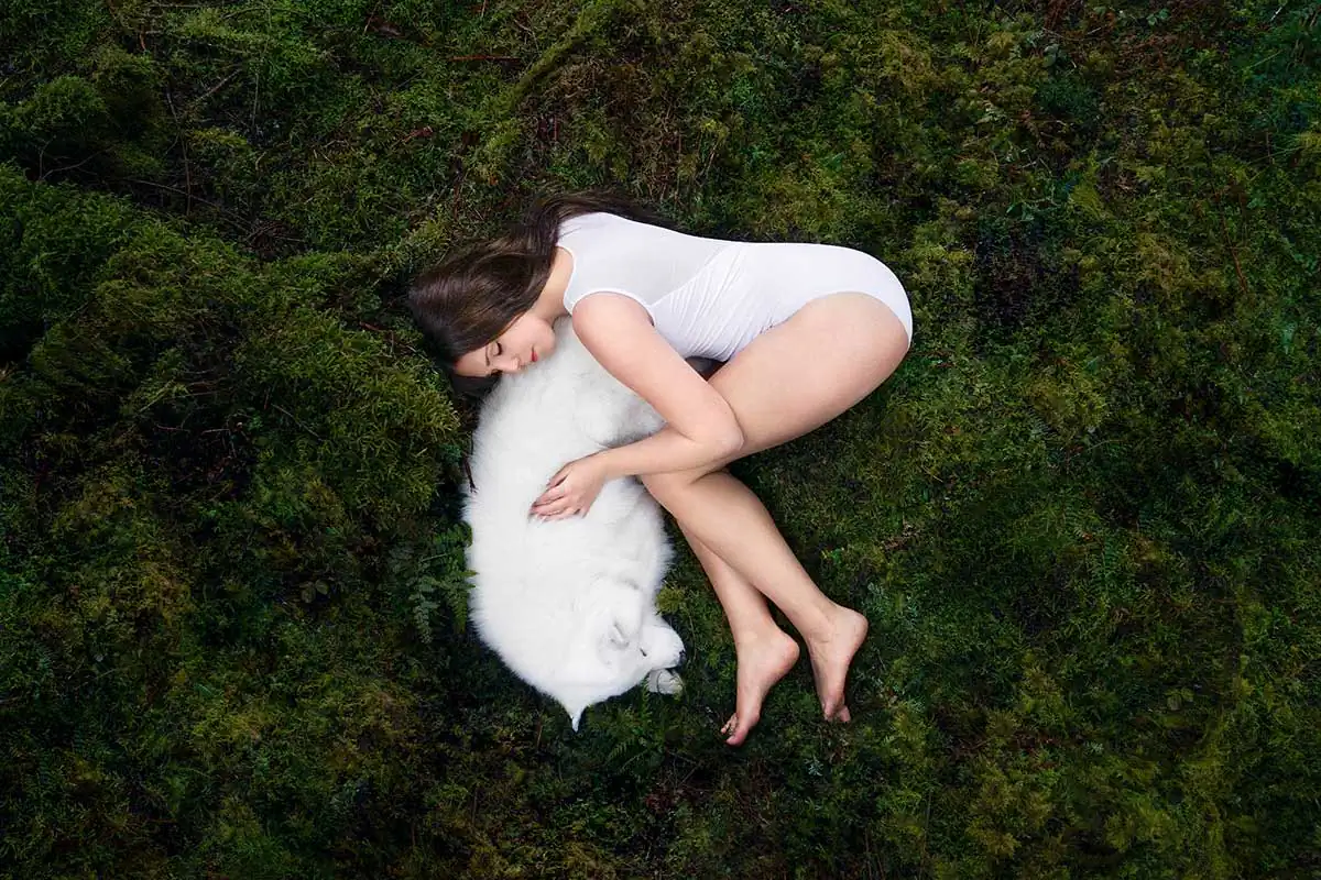 Woman + Wolf by Sisters Of The Woods