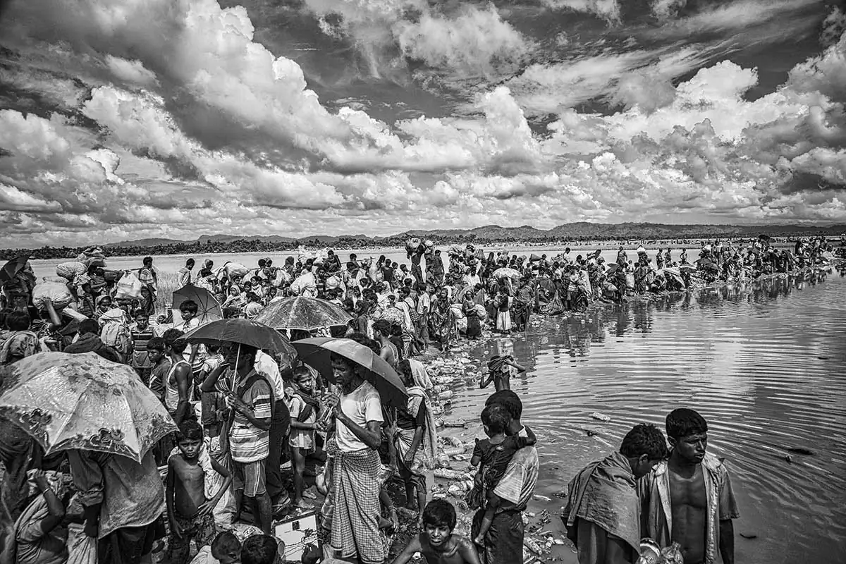 Rohingya’s exodus by Erberto Zani